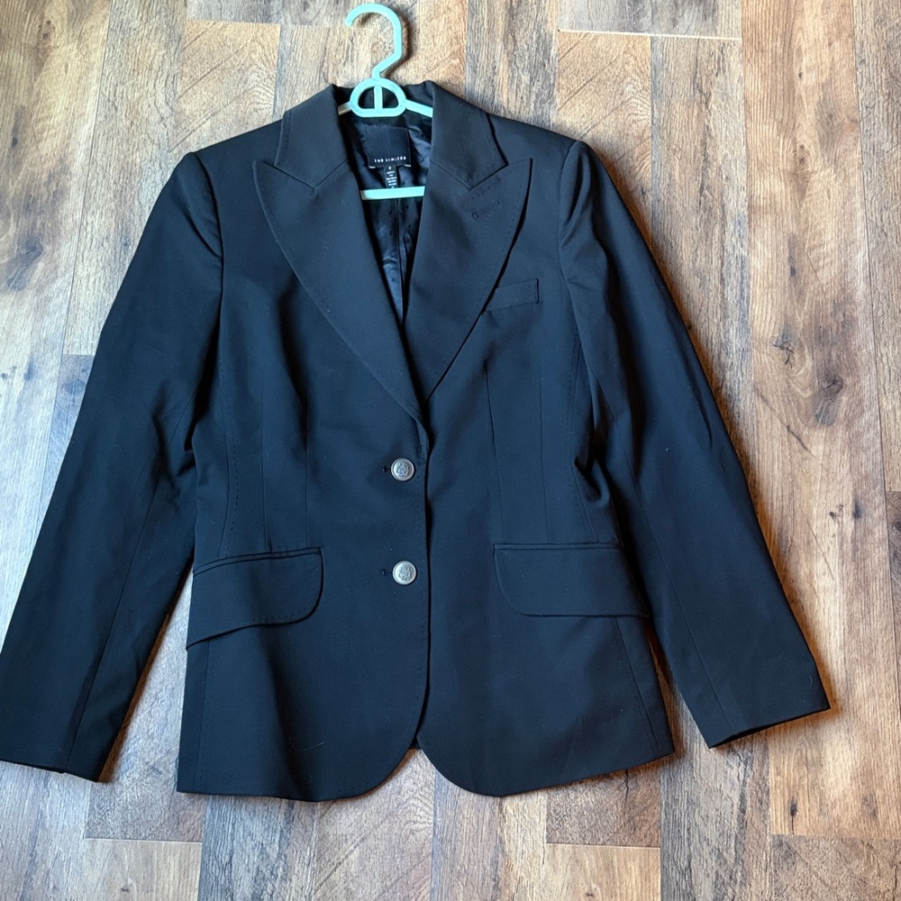 The Limited Black Blazer Jacket size 8